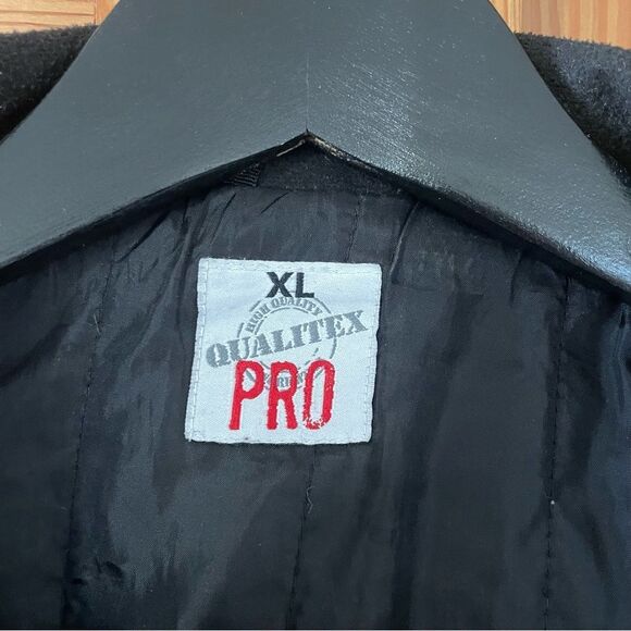 Qualitex Pro Black Men’s Ski/ Utility Jacket Size XL High Visibility - Picture 5 of 14